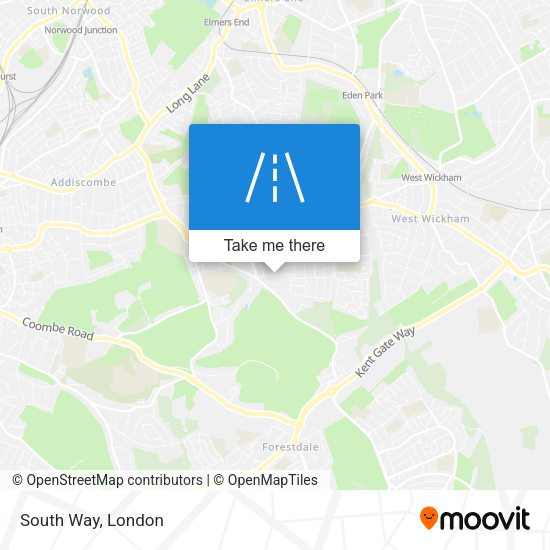 South Way map