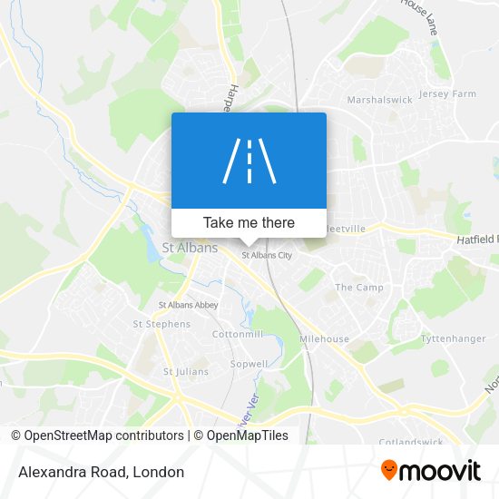 Alexandra Road map
