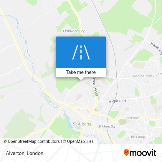 Alverton map