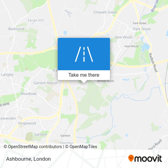 Ashbourne map