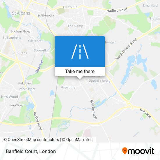 Banfield Court map