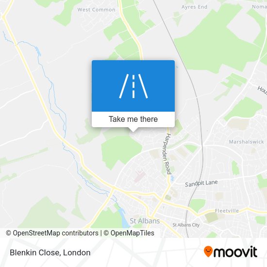 Blenkin Close map