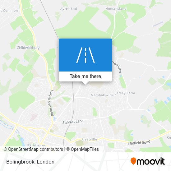 Bolingbrook map