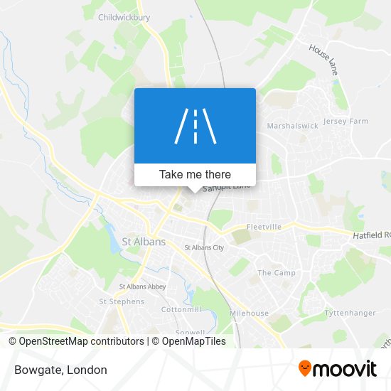 Bowgate map