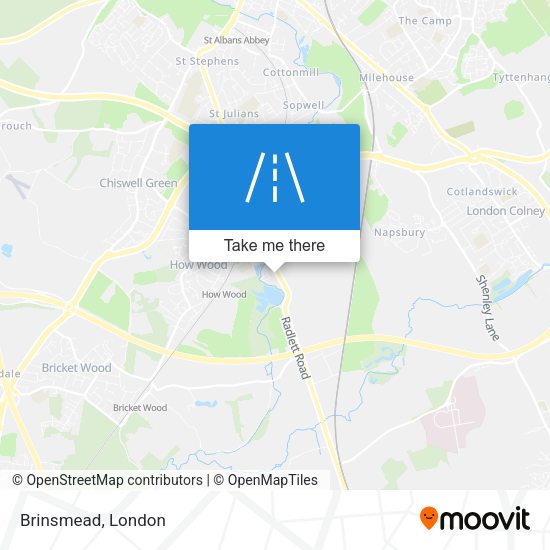 Brinsmead map
