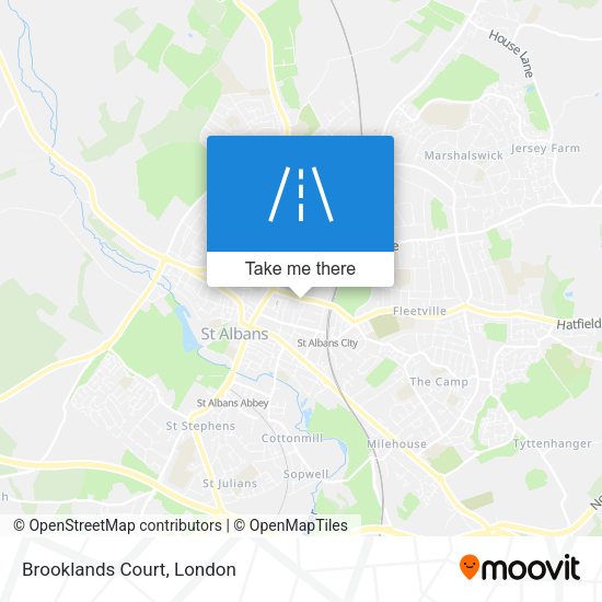 Brooklands Court map