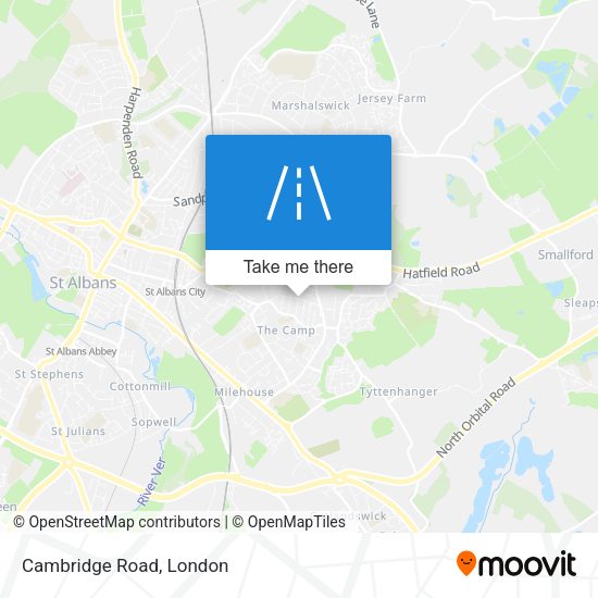 Cambridge Road map