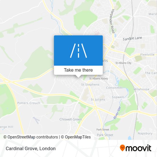 Cardinal Grove map
