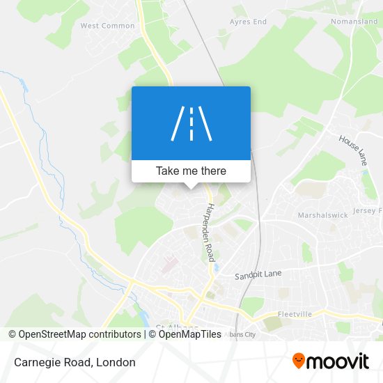 Carnegie Road map