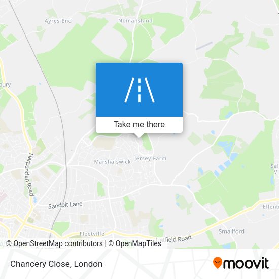 Chancery Close map