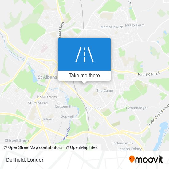 Dellfield map