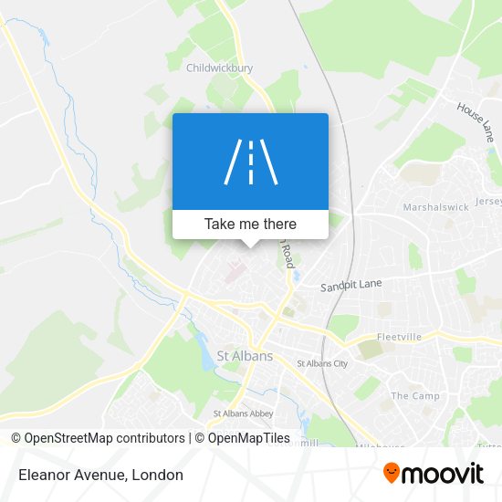 Eleanor Avenue map