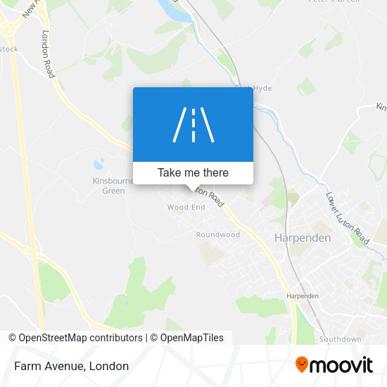 Farm Avenue map