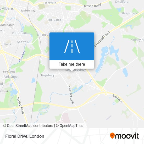 Floral Drive map