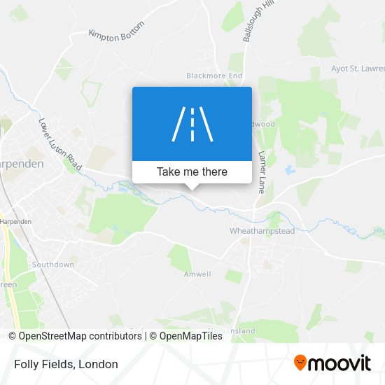 Folly Fields map