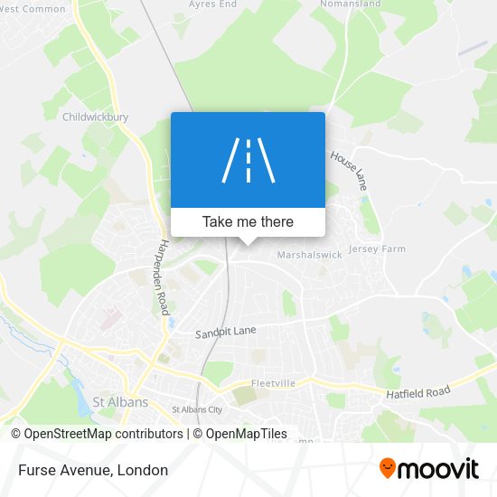 Furse Avenue map