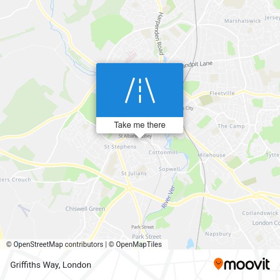 Griffiths Way map