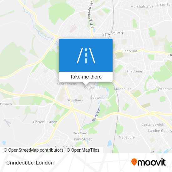 Grindcobbe map