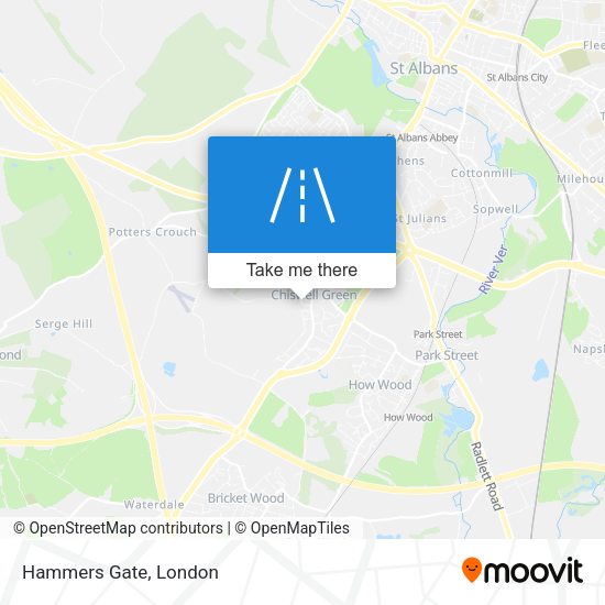 Hammers Gate map