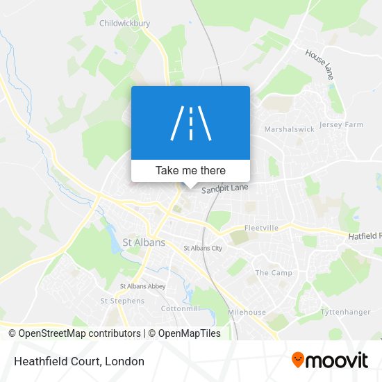 Heathfield Court map