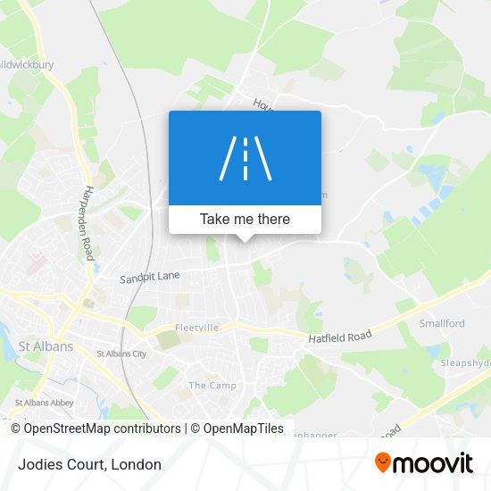 Jodies Court map