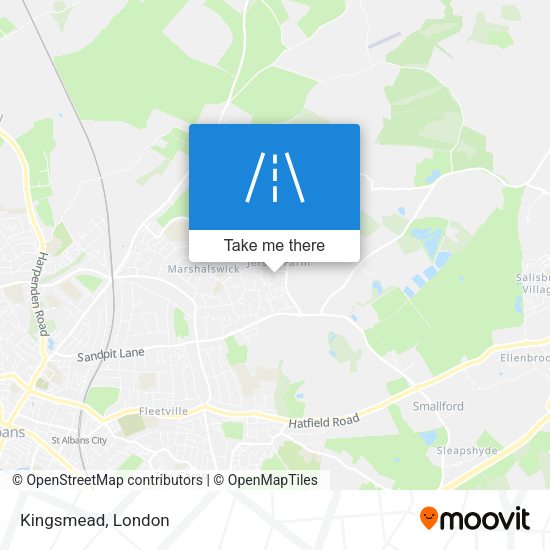 Kingsmead map