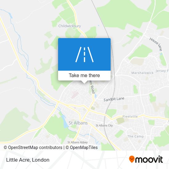 Little Acre map