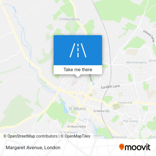 Margaret Avenue map