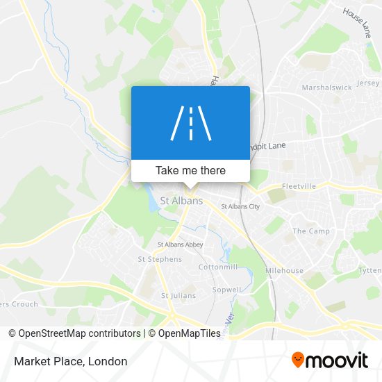 Market Place map