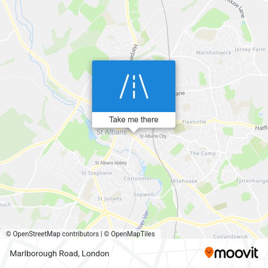Marlborough Road map