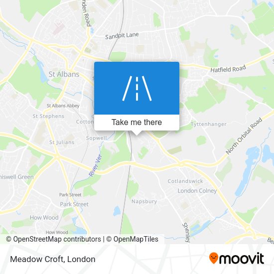 Meadow Croft map