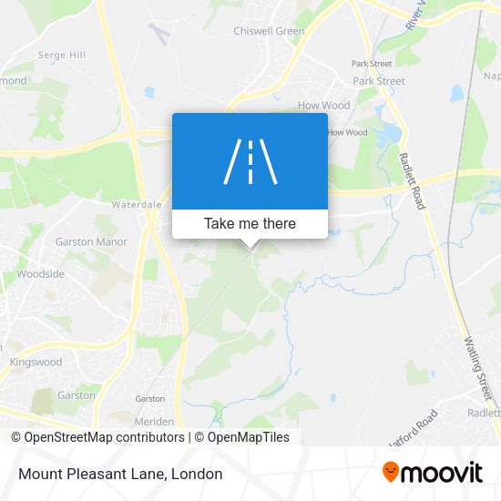 Mount Pleasant Lane map