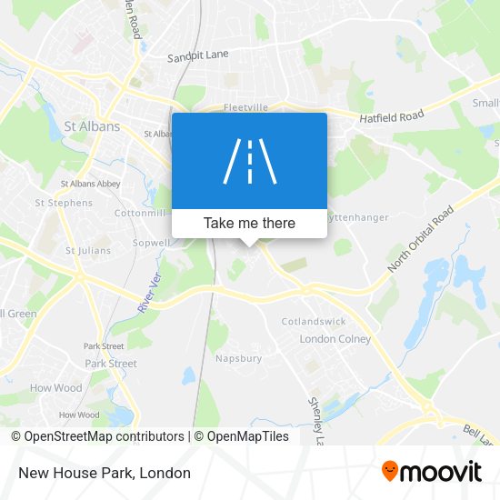 New House Park map