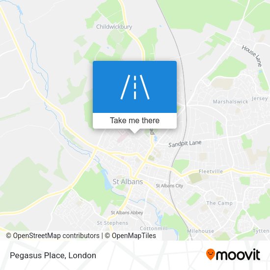 Pegasus Place map