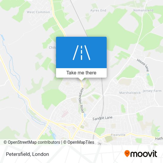 Petersfield map