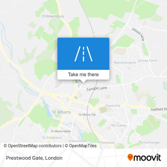Prestwood Gate map