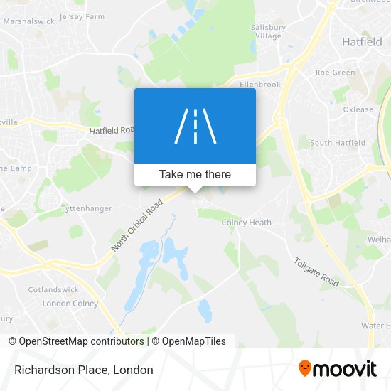 Richardson Place map
