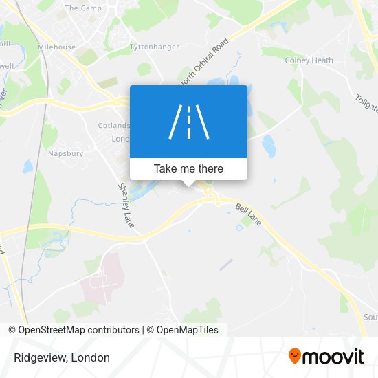 Ridgeview map