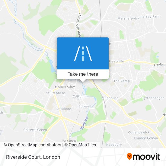Riverside Court map