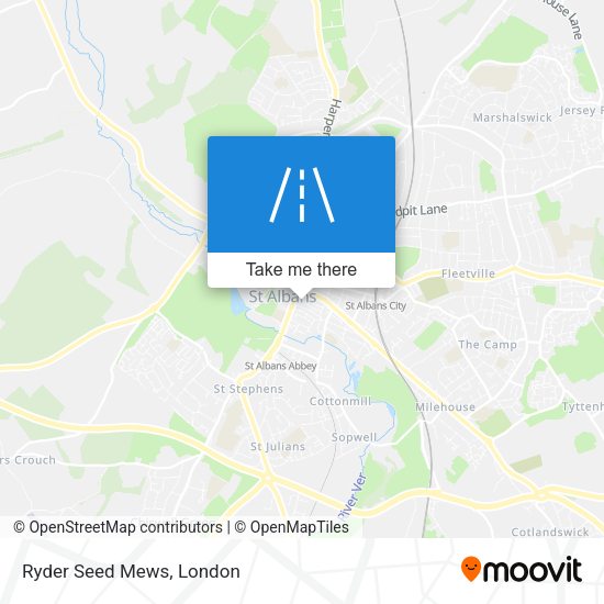 Ryder Seed Mews map