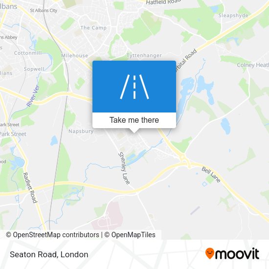 Seaton Road map