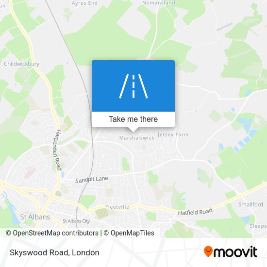 Skyswood Road map