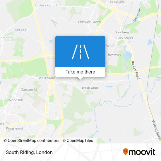 South Riding map