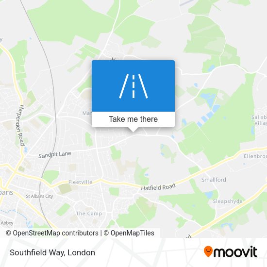 Southfield Way map