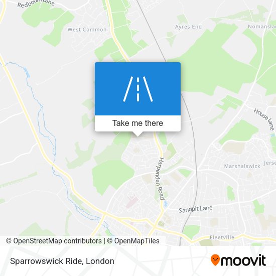 Sparrowswick Ride map