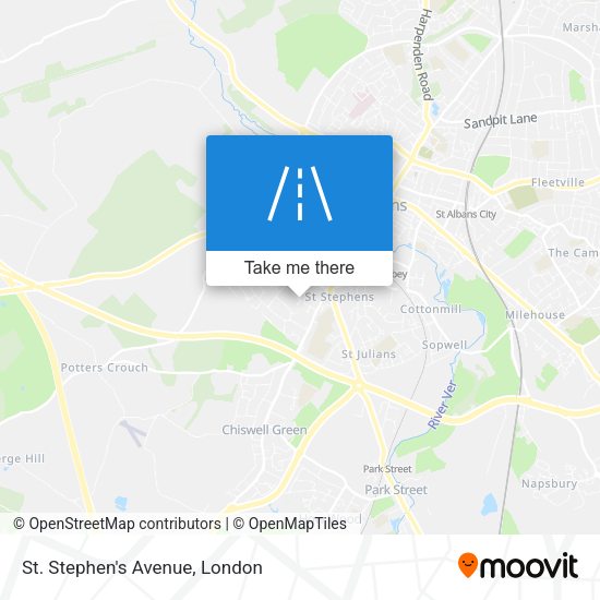 St. Stephen's Avenue map