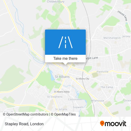 Stapley Road map