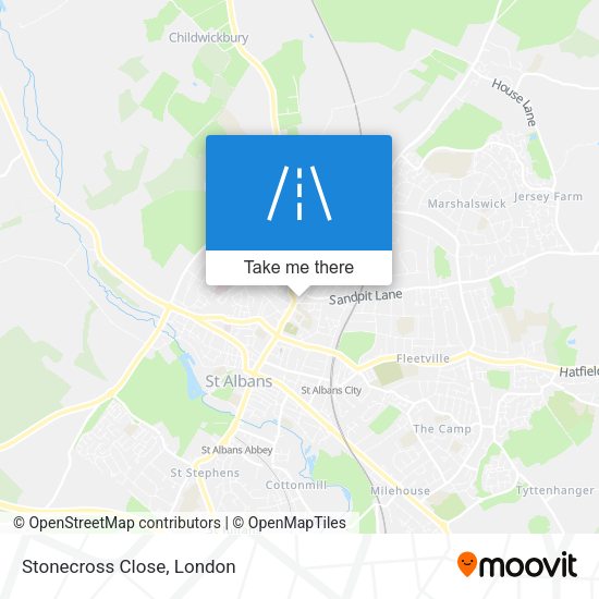 Stonecross Close map