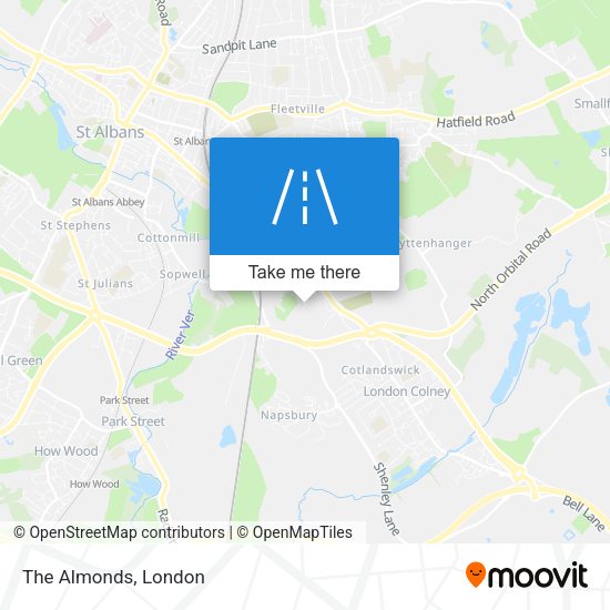 The Almonds map