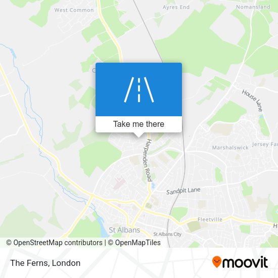 The Ferns map